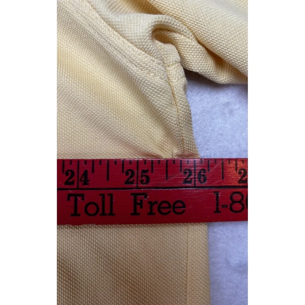 Cutter & Buck Polo Shirt Mens 4XL Yellow Michigan Wolverines Football S/S Golf